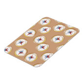 Magnetkompassmuster Magnet (Linke Seite)