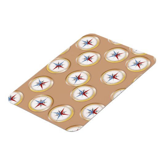 Magnetkompassmuster Magnet (Linke Seite)