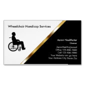 Magnetköpfe für die medizinische Visitenkarte von Magnetische Visitenkarte (Vorderseite)