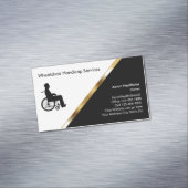 Magnetköpfe für die medizinische Visitenkarte von Magnetische Visitenkarte (Beispiel)