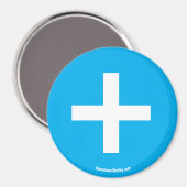 + Magnetmagnet Magnet (Vorderseite/Rückseite)