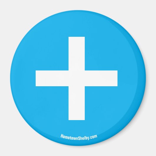 + Magnetmagnet Magnet (Vorne)