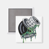 Magnetmagnet Magnet (Vorderseite/Rückseite)