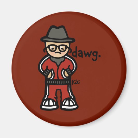 Magnetmange. Magnet (Vorne)