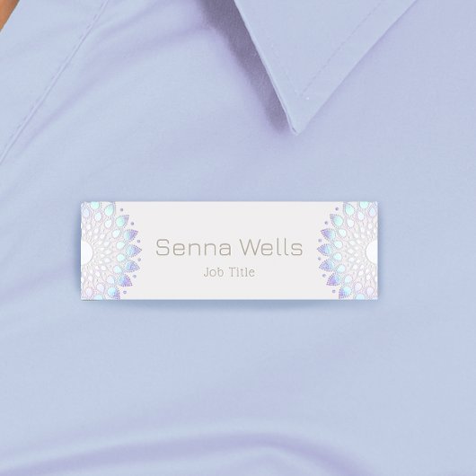 Magnetname-Tag-Abzeichen des Mitarbeiters Namensschild