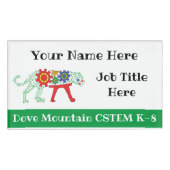 Magnetname-Tag Namenschild (Vorderseite)