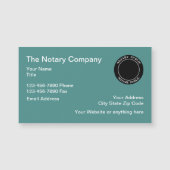 Magnetnotarielle, öffentliche Embleme Magnetkarte (Vorderseite)