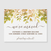 Magnetnotizkarte für Fallfolien Magneteinladung (Vorderseite)