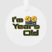 Magnetophon-Rollenspieler für Retro Ornament (Rückseite)