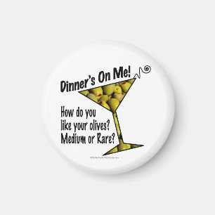 MAGNETS Das Essen Geht Auf Mich, Oliven? Mittel od Magnet