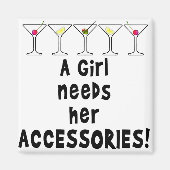 MAGNETS, EIN GIRL BRAUCHT IHRE ZUGÄNGER MAGNET (Vorne)