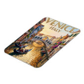 Magnets Reise Vintage Venedig Magnet (Linke Seite)
