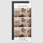 Magnetstreifen-Hochzeit des Fotos speichert das Da Magnetkarte (Vorne/Hinten)