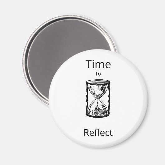 Magnetstündchen Magnet (Vorderseite/Rückseite)