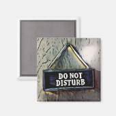 Magnetzeichen nicht stören magnet (Vorderseite/Rückseite)