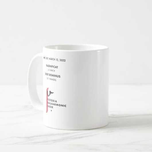 Magnificat Coffee Tasse (Vorderseite Links)