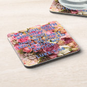 Magnificat Luke 1:46 Getränkeuntersetzer (Linke Seite)