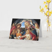 Magnificat Madonna Karte (Gelbe Blume)
