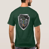 Magnificent 5th Special Forces Group (Im Flugzeug) T-Shirt (Rückseite)