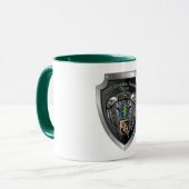 Magnificent 5th Special Forces Group (Im Flugzeug) Tasse (Vorderseite Links)