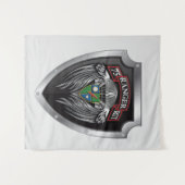 Magnificent 75. Ranger Regimental Scroll Wandteppich (Vorderseite (Horizontal))