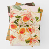 Magnificent azalea, Blumenorange Geschenkpapier Set (Beispiel)