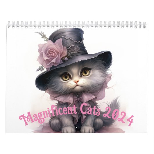 Magnificent Cats Calendar 2024 Kalender (Titelbild)