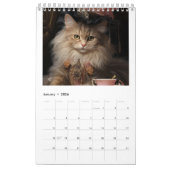 Magnificent Cats Wall Calendar 2024 Kalender (Jan 2026)