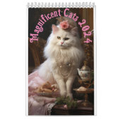 Magnificent Cats Wall Calendar 2024 Kalender (Titelbild)