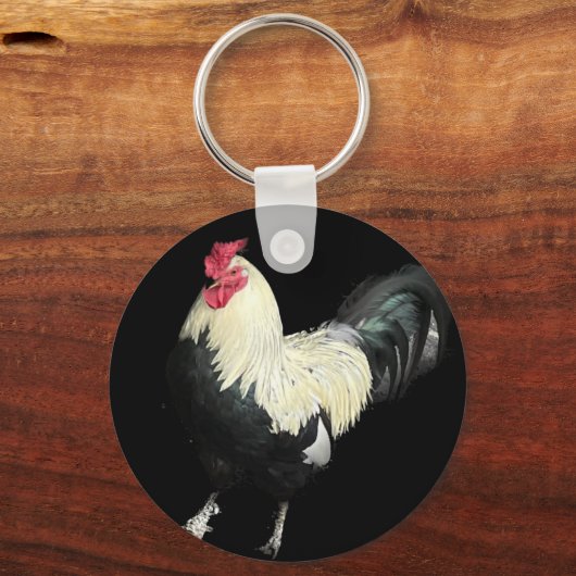 Magnificent Cockerel No. 1 Schlüsselanhänger (Vorderseite)