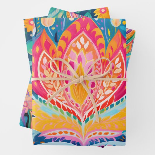 Magnificent Diwali Geschenkpapier Set (Beispiel)