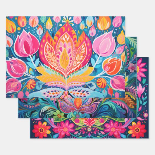 Magnificent Diwali Geschenkpapier Set (Set)