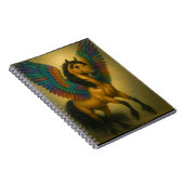 Magnificent Horse With Spectacular Wings Notizblock (Rechte Seite)