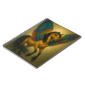 Magnificent Horse With Spectacular Wings Notizblock (Linke Seite)