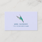 Magnificent Hummingbird Visitenkarte (Vorderseite)