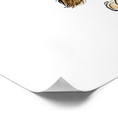 Magnificent Lion Print von Wallace Tripp Poster (Ecke)