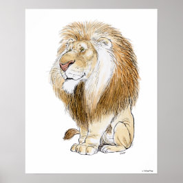 Magnificent Lion Print von Wallace Tripp Poster