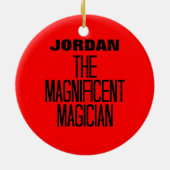 Magnificent Magician Keramikornament (Hinten)