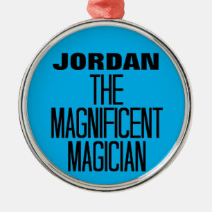 Magnificent Magician Silbernes Ornament