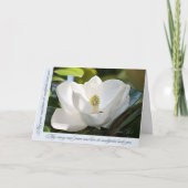 Magnificent Magnolia Karte (Vorderseite)