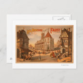Magnificent New Faust Nürnberg Deutschland Poster Postkarte (Vorne/Hinten)