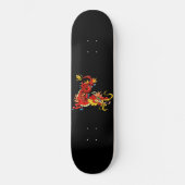 Magnificent Orientalischer Drache Skateboard (Vorderseite)