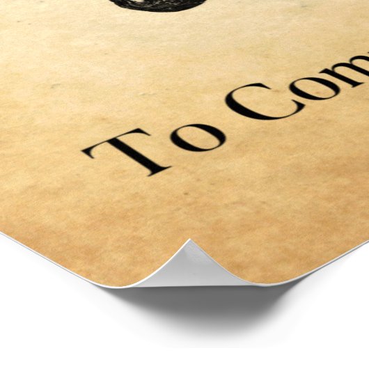 Magnificent Rugby - Vintage Rugby Print Poster (Ecke)