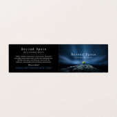 Magnificent Stargazer, Astronomin, Astronomie Stor Visitenkarten (Außenseite Aufgefaltet)