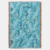 Magnificent, turquoise hydrangea blossoms decke (Vorderseite Vertikal)