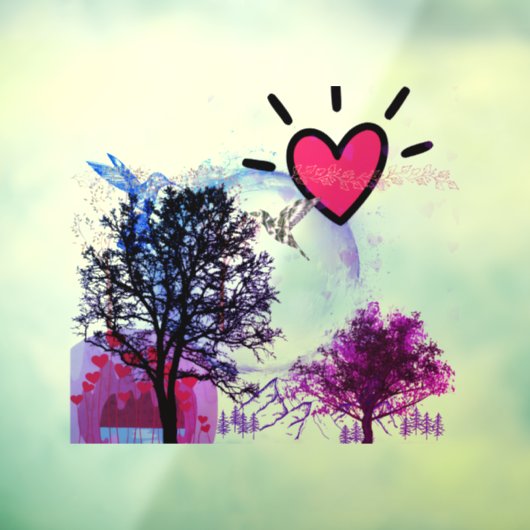 Magnificent Window Cling Fensteraufkleber (Blatt 3)