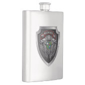 Magnificent Winged 75. Ranger Regimental Scroll Flachmann (Rechts)