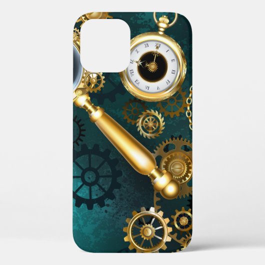 Magnifier in Steampunk Style Case-Mate iPhone Hülle (Rückseite)