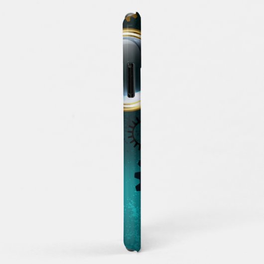 Magnifier in Steampunk Style Case-Mate iPhone Hülle (Hinten/Rechts)