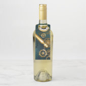 Magnifier in Steampunk Style Flaschenanhänger (Auf Flasche)
